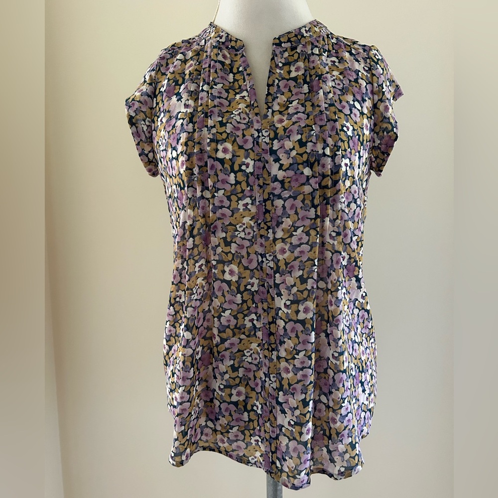 Cute Flower Print Top